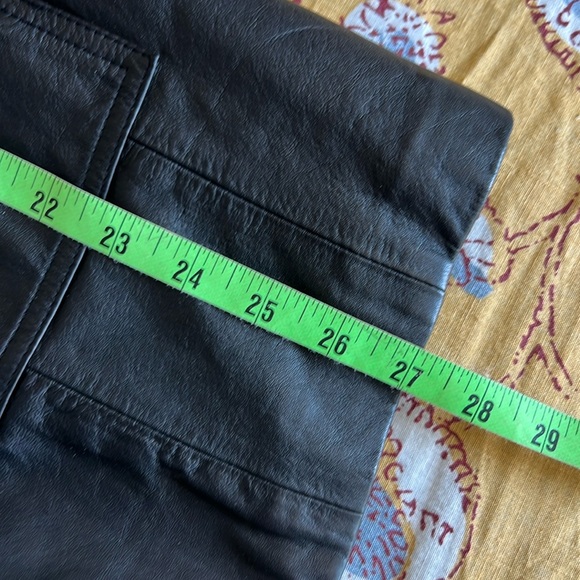 DIESEL Fab Y2K Leather Jacket Buttons Quilted Lining Vintage Size Small - Picture 14 of 14